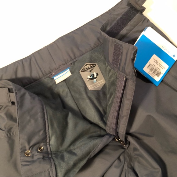 NEW Men’s M Columbia ‘Bugaboo’ teal (displayed) snowboarding OMNI tech PANT - Picture 5 of 13